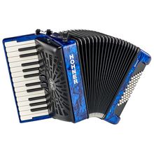 Hohner Bravo II 48 Blue silent key