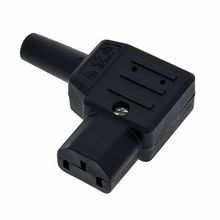 Stairville IEC connector fmale angled C13