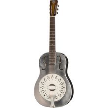 National Reso-Phonic Raw Steel Single Cone 12 Fret