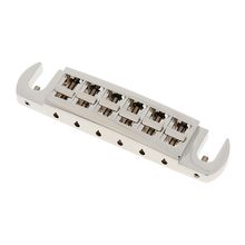 TonePros TP6R Tune-o-matic Bridge With Roller Saddles - Small Posts - Foto 2