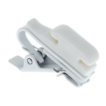 Lot De 4 Pinces De Rechange MZQ1 Pour Micro Sennheiser XS - Avec Adaptateurs 5/8" Vers 3/8" - Noir - 6