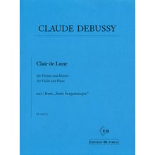 Edition Butorac Debussy Clair de Lune Violin