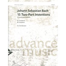 Advance Music Bach 15 Inventionen Saxophone