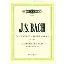 Edition Peters Bach Chromatische Fantasie
