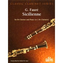 Fentone Music Fauré Sicilienne Clarinet