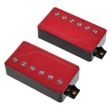 Micros de guitare électrique une paire double bobine guitare humbucker micro  rouge ppm-4005