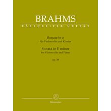 Bärenreiter Brahms Cellosonate e-moll