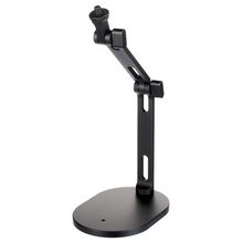 Pied de Micro Table Bureau Support Microphone Hauteur Réglable 22-36 cm  avec Adaptateur 5-8 vers 3-8[O48]