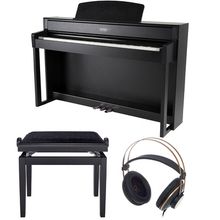 ⚡ Comprar GEWA 130010 Banqueta piano deluxe negro brillante