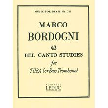 Alphonse Leduc 43 Bel Canto Studies Tuba