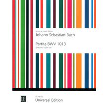 Universal Edition Bach Partita BWV 1013 Bassoon