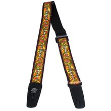 Sangle De Guitare Lock-it – Système De Verrouillage Intégré – Cuir Premium – Réglable 91 à 152 Cm – Noir Sangle Sécurité Guitare Intégrée
