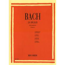 Ricordi Bach 21 Pezzi Per Clarinetto