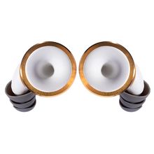 Limousine Earplugs Knops Gold White
