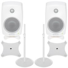 Genelec 8020 DPM Stand Bundle WH
