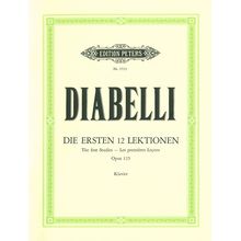 Edition Peters Diabelli Erste 12 Lektionen