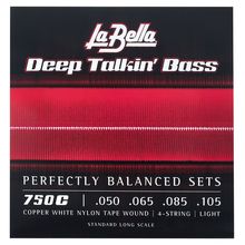La Bella 750C Copper White Nylon Tape