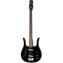 Danelectro 58 Longhorn Bass Black Red