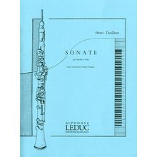 Alphonse Leduc Dutilleux Sonate pour Hautbois