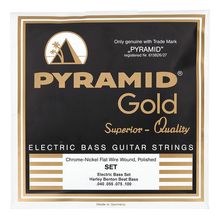 Pyramid Gold Flatwound Set BeatBass