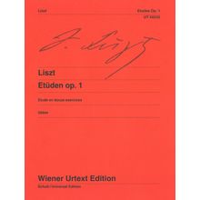 Wiener Urtext Edition Liszt Etüden op. 1