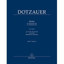 Bärenreiter Dotzauer Etüden Cello
