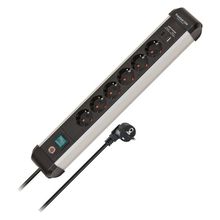 Brennenstuhl Premium Alu Line 6-Way USB 3m