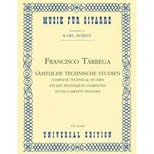 Universal Edition Tárrega Technische Studien