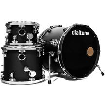 Dialtune 3-pcs Maple Set Matte Black