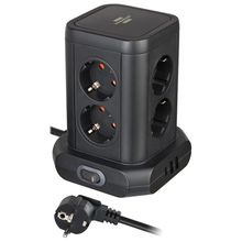 Brennenstuhl Socket Tower 8-Way USB