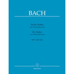 Bach Cello Suites Sheet Music Barenreiter