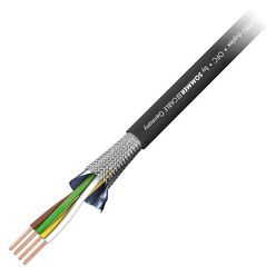 Sommer Cable DMX Cable Black 4x0,34mm² +GND