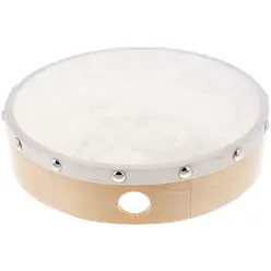 8" Frame Drum Natural Skin