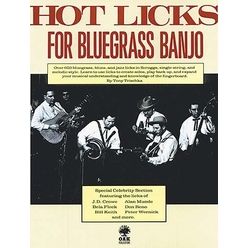 Oak Publications Hot Licks for Bluegrass Banjo