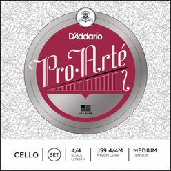 Daddario J59 Pro Arte Cello 4/4 medium