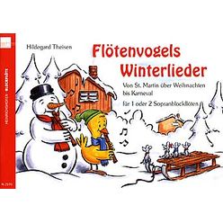 Heinrichshofen's Verlag Flötenvogels Winterlieder