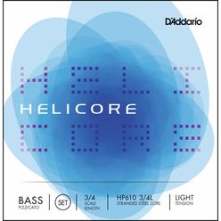 Daddario HP610-3/4L Helicore Bass 3/4