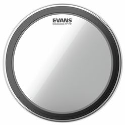 Evans 24" EMAD Bass Drum Clear