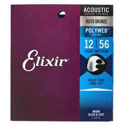 Elixir Polyweb Light-Medium Acoustic