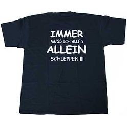 Thomann T-Shirt "Immer muss ..." L BK