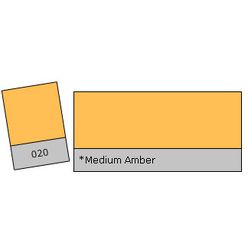 Lee Filter Roll 020 Medium Amber