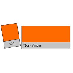 Lee Filter Roll 022 Dark Amber