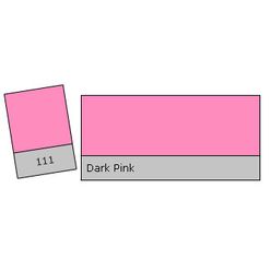 Lee Filter Roll 111 Dark Pink