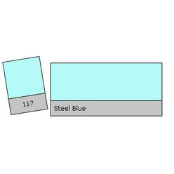 Lee Filter Roll 117 Steel Blue