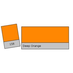 Lee Filter Roll 158 Deep Orange