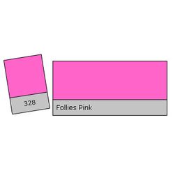 Lee Filter Roll 328 Follies Pink