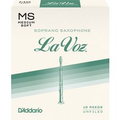 DAddario Woodwinds La Voz Soprano Saxophone MS