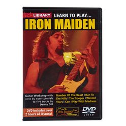Music Sales Learn to Play Iron Maiden (DVD