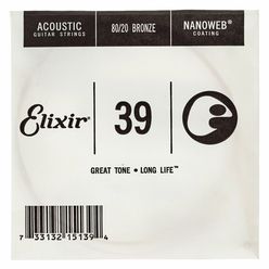 Elixir .039 Western Guitar