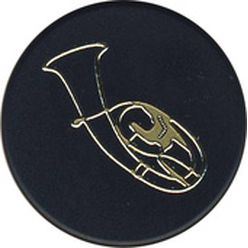 Musikboutique Magnet with Design Tenor Horn